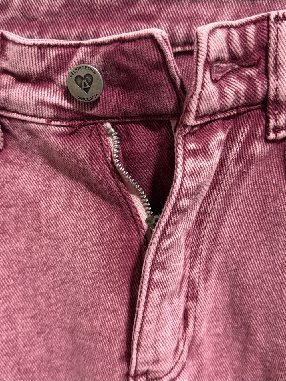 NWT! Aelfric Eden Patchwork Barrel Jeans Size 26 - Picture 6 of 15
